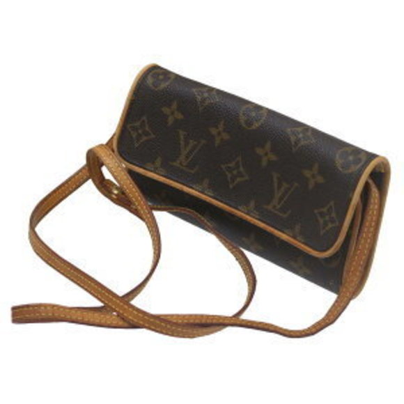Louis Vuitton Pochette Twin PM Shoulder Bag Monogram - Picture 1 of 1